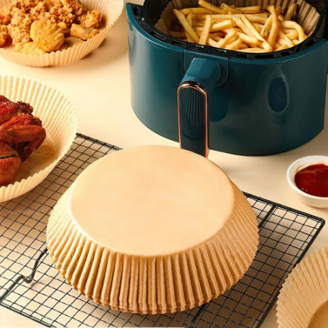 Disposable Air fryer Liner 10 Inch Round (50pcs Pack of 4)