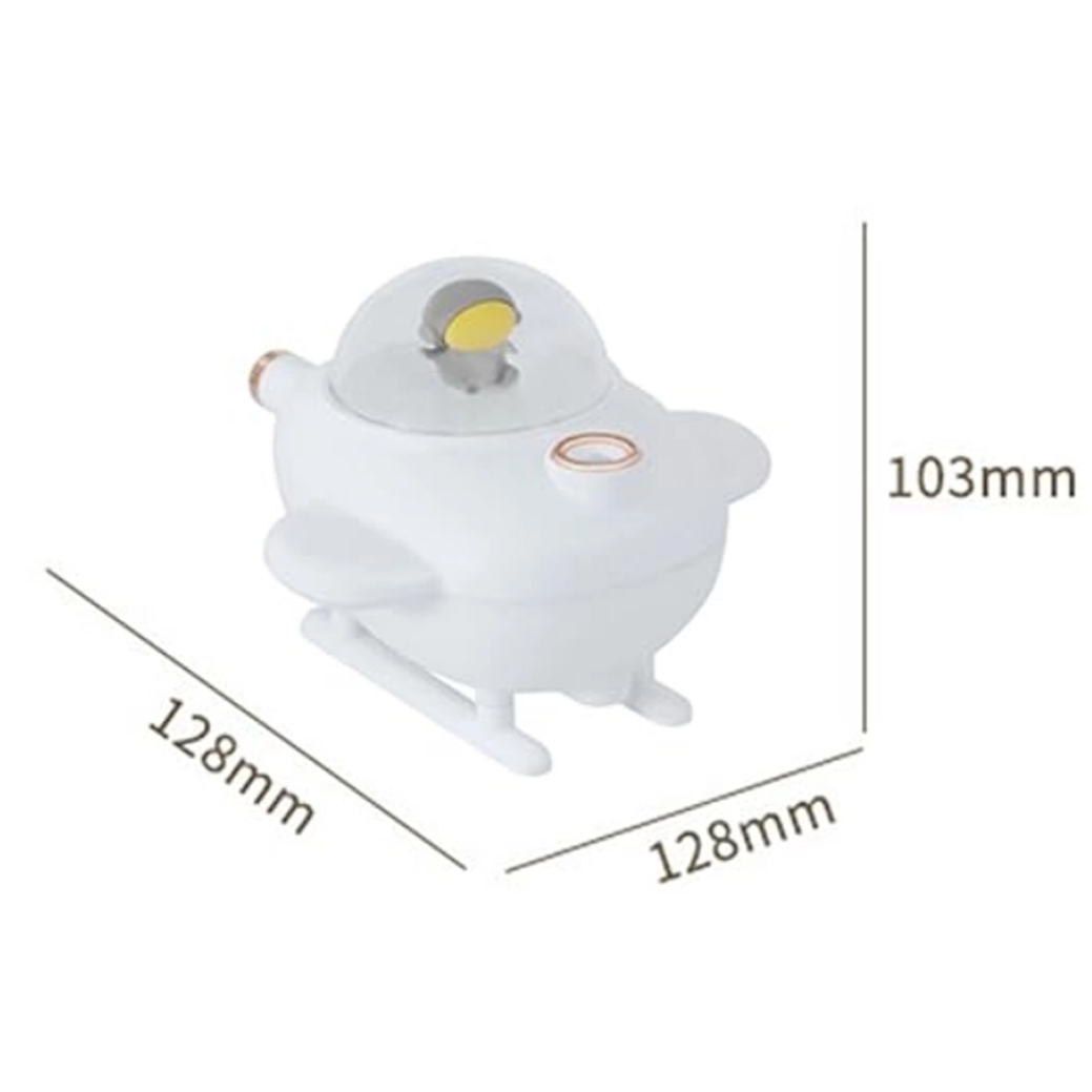 Aeroplane humidifier with Night Light Essential oil