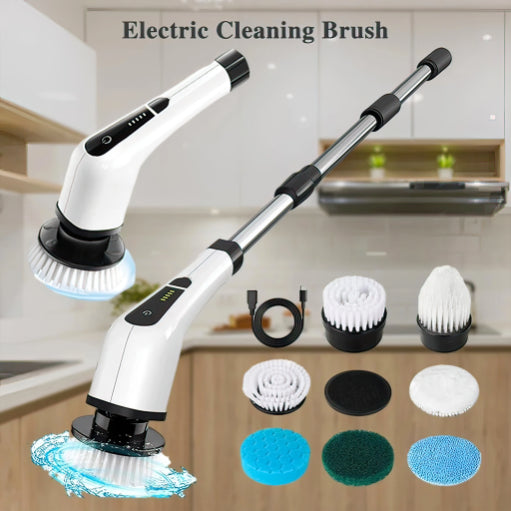9 in 1 Smart Multipurpose Electric Cleaning Brush Powerful Motor