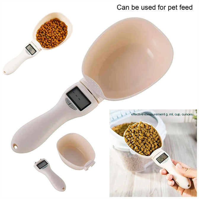 Digital Weighing Spoon Food Measuring Spoon with 2 Detachable Head