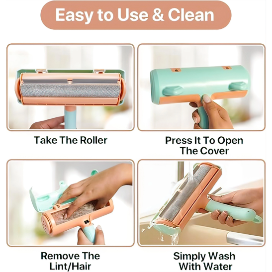 Pet Hair Collector From Bed, Sofa Lint Remover for pet hair remover for cloth.
