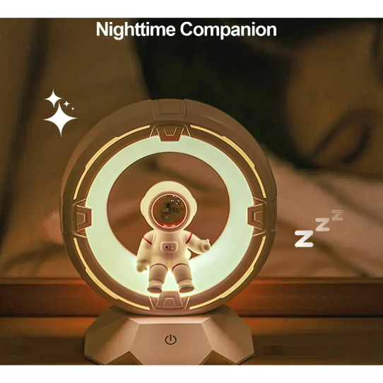 Rechargeable Children Astronaut Led Table Lamp Home Touch Dimmable Eye Table Lamp For Bedroom