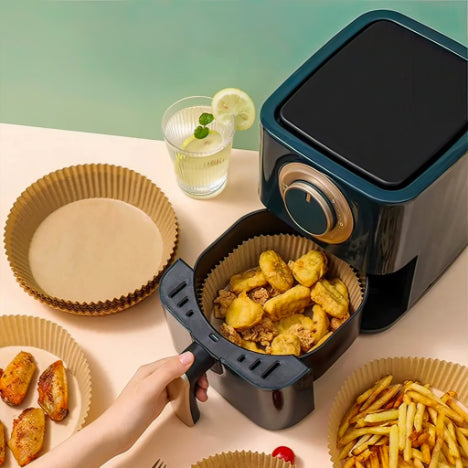 Disposable Air fryer Liner 10 Inch Round (50pcs Pack of 4)