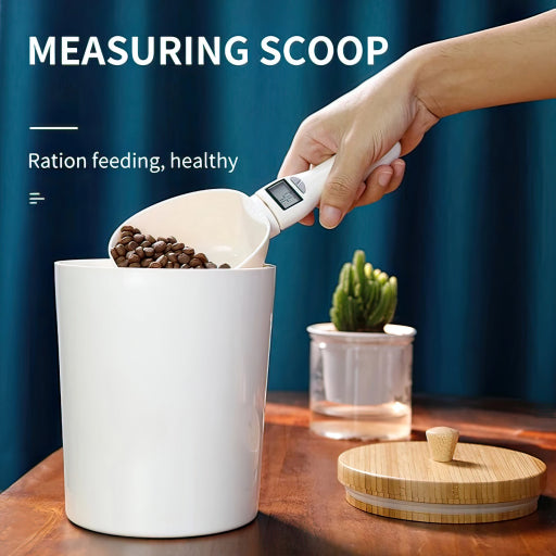 Digital Weighing Spoon Food Measuring Spoon with 2 Detachable Head
