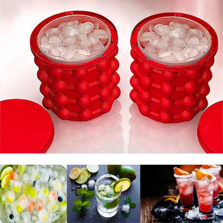 Round Ice Cubes Silicon Ice Maker Mould with Round Ice cubes Wine chiller