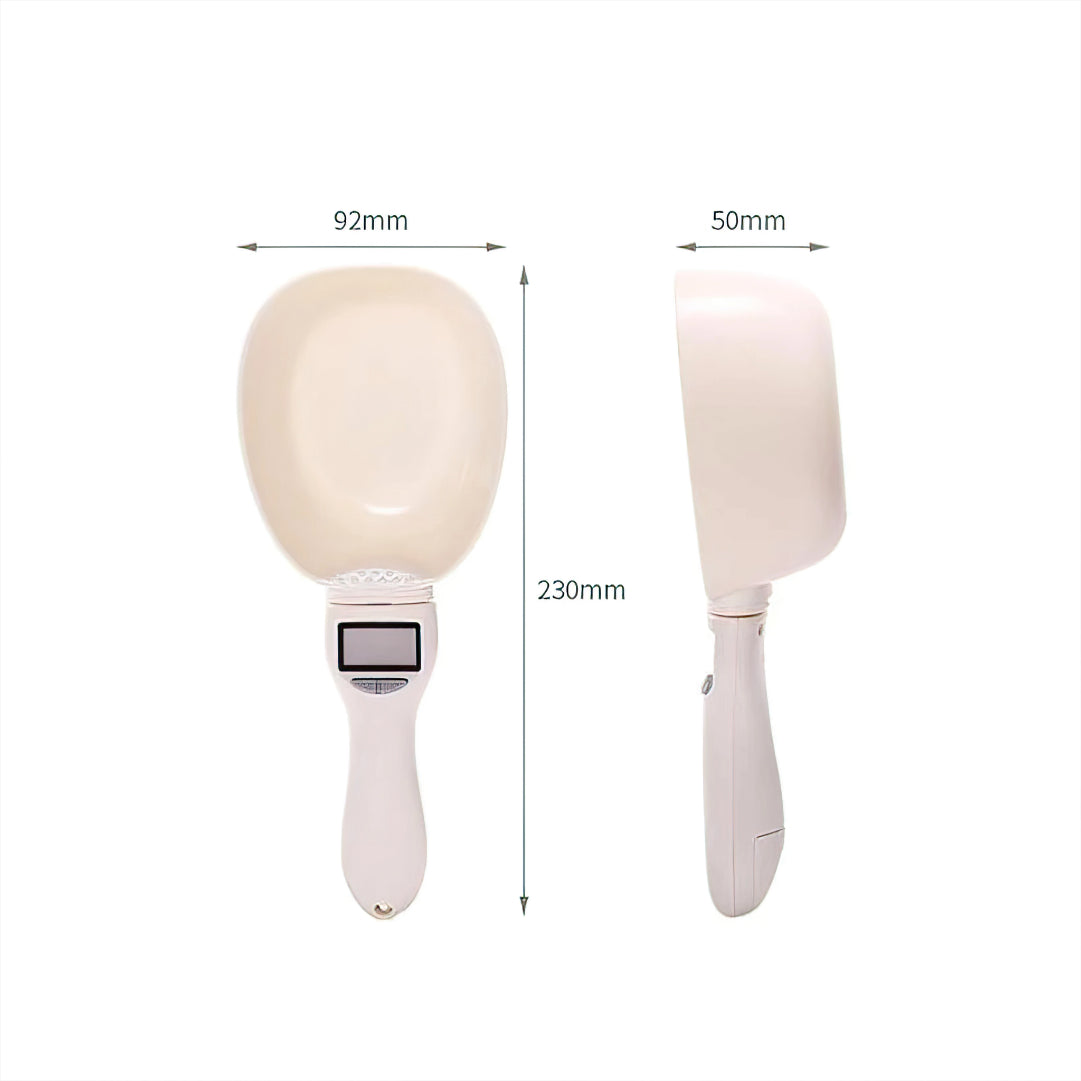 Digital Weighing Spoon Food Measuring Spoon with 2 Detachable Head