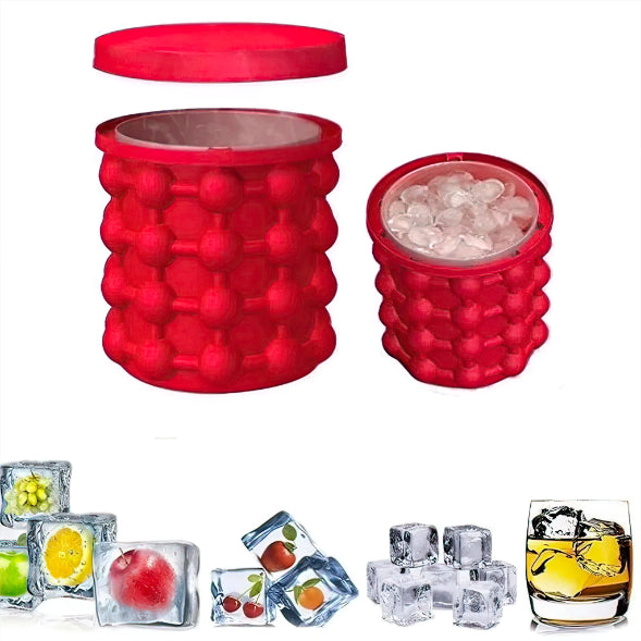Round Ice Cubes Silicon Ice Maker Mould with Round Ice cubes Wine chiller