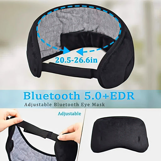 Smart Sleeping mask Eye blind with Bluetooth Speaker for Travel