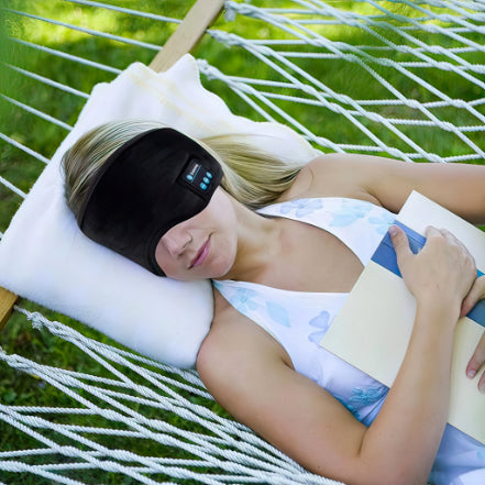 Smart Sleeping mask Eye blind with Bluetooth Speaker for Travel