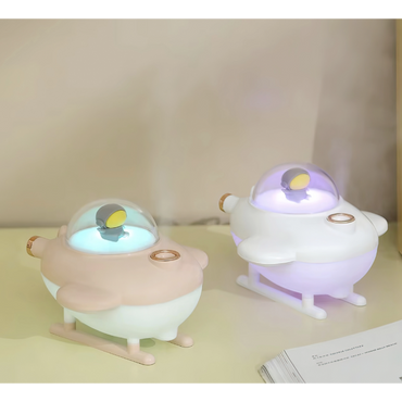 Aeroplane humidifier with Night Light Essential oil