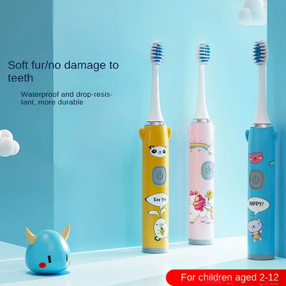 Child Electric Toothbrush with 5 Cleaning Mode Soft Bristle