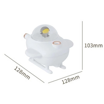 Aeroplane humidifier with Night Light Essential oil