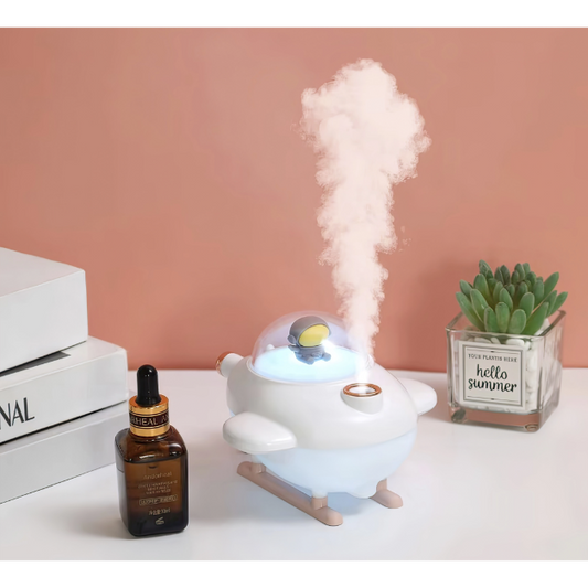 Aeroplane humidifier with Night Light Essential oil