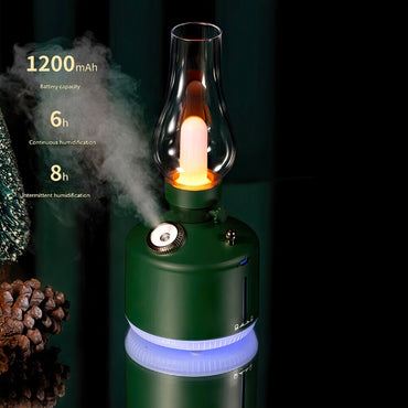 Rechargeable Lantern Humidifier with Adjustable Light