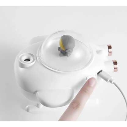 Aeroplane humidifier with Night Light Essential oil