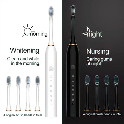 Electric Toothbrush for Adult 6 Cleaning mode rechargeable