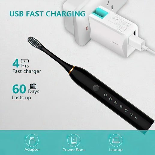 Electric Toothbrush for Adult 6 Cleaning mode rechargeable